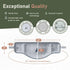 Flexible Neck Ice Pack Wrap, Soft Gel Ice Pack for Neck, Hot and Cold Pack for Pain Relief, Hands-Free Neck, Cervical Recovery (8" x 23) - Grey