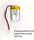 2-Pack 3.7V 250mAh 402030 Rechargeable Lithium Polymer Battery for DIY Electronic Products