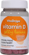 Vitamin D Jelly Beans, 90 Count - Supports Immune & Bone Health, Vegan & Gluten Free, Mixed Berry Flavor
