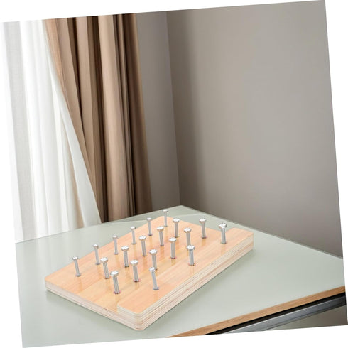 TOYANDONA Finger Dexterity Training Board - Hand Therapy Equipment for Rehabilitation
