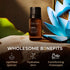Set Set 2x0.34 oz Lotus Essential Oil for Skin & Rose Essential Oils for Skin - Aromatherapy Grade Essential Oils - fl