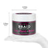 Nicole & Alyssa Braid Styling Gel - Define Your Hair with Healthy, Frizz-Free Hold for Locs, Twists, and Braids (15.7