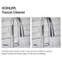 K-EC23723-NA Ammonia 28 Oz KOHLER Faucet Cleaner, Kitchen and Bathroom Cleaner, Streak Free Shine, and Alcohol Free, FL