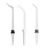 BURST Water Flosser Replacement Tips - 3pk Combo for Fresh Breath, Healthy Teeth & Gums, Plaque Removal