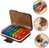 Weekly Pill Organizer Multi-Grid Medicine Case Portable Travel Pill Box Small Organizer with Colorful Compartments