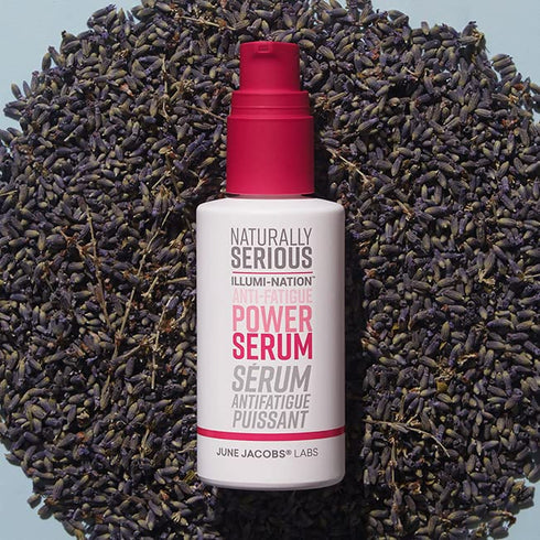 Naturally Serious Illumi-nation Anti-Fatigue Power Serum, Anti-Aging Vegan Skincare, Cruelty-Free