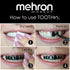 Mehron Makeup Tooth FX Blood Red | Temporary Red Tooth Paint for Halloween, Cosplay, & Theater, .125 oz