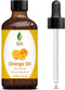 SVA Orange Essential Oil - 4oz (118ml) Premium Essential Oil with Dropper for Diffuser, Aromatherapy, Skin Care