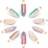 KesaPlan 10PCS No Bend Hair Clips - Acrylic Resin Creaseless Hair Barrette for Women and Girls