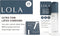 LOLA Water-Based Lube & Ultra Thin Latex Condoms Bundle - Natural Lubricant