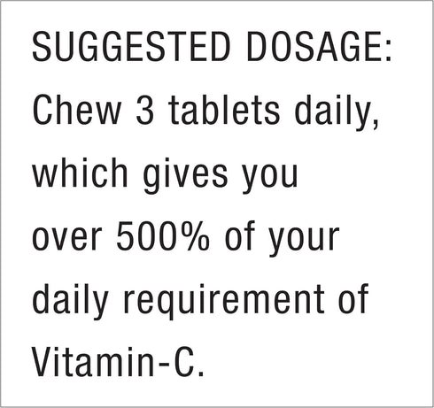 Dr. Schulze's Super-C Plus | Vitamin C Complex | Clinical Herbal Formula | 60 Chewable Tablets for Immunity Support