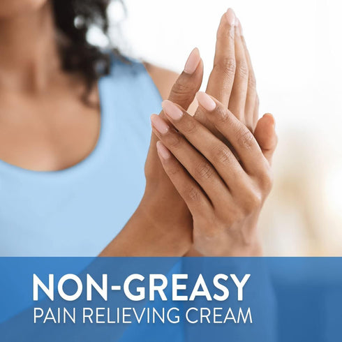 Nervive Nerve Care, Max Strength Non-Greasy Pain Relieving Cream with Lidocaine and Menthol for Pain Relief