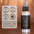 ZEUS Natural Body Deodorant Spray for Men - Aluminum-Free, Vegan-Friendly with Safflower Oil, Vanilla Rum