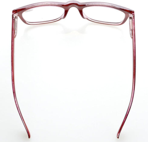 Eyekepper Readers Square Large Lenses Reading Glasses for Women, Spring-Hinges