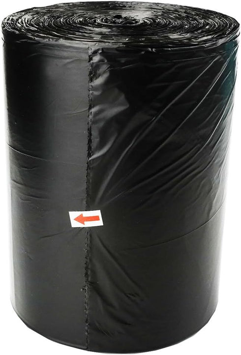 Nicesh 8 Liners,130 Counts, Gallon Medium Trash Can Black
