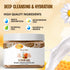 SPA REDI Exfoliating Scrub Pumice Gel, Milk and Honey, 16 Oz - Body Exfoliator with Hyaluronic Acid