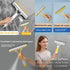 HBBDYLMY 3 1 in Window Cleaning Scraper, Squeegee with Sprayer, All-in-One Glass Cleaner Tool with Sponge & Rubber