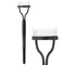 JAPONESQUE Velvet Touch Lash Separator - Eyelash Comb Tool, Remove Mascara Clumps, Arc Lash Brush (Black)