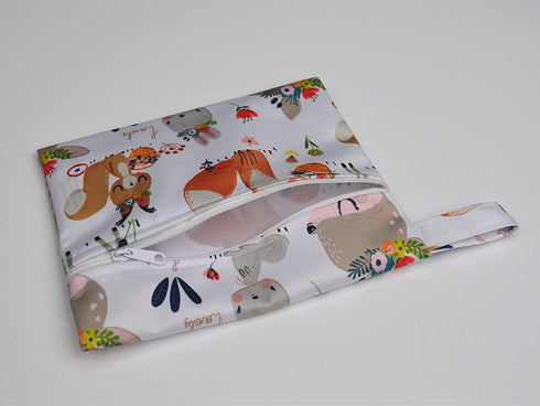 ReUseLife 12 10 inch Pieces Cloth Menstrual Pads,Reusable Sanitary Pads,Size Regular,Unscented