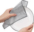 YOFAN 5-Pack 7.9-Inch Dual-Layer Metal Mesh Cleaning Cloths - Scratch-Free Kitchen Scrubbers for