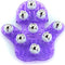 SAMYO Palm Shaped Massage Glove Body Massager with 9 360-degree-roller Metal Roller Ball