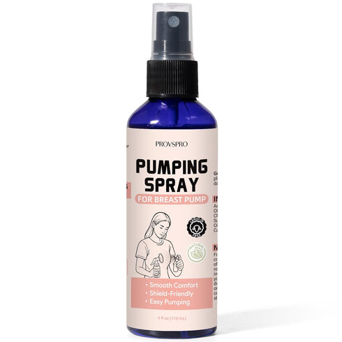 provspro Pumping Spray for Breast Pump, Breastfeeding Pump Lubricant Spray, Breastfeeding Essentials with