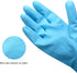 Alimat PluS Reusable Cleaning Gloves, 4PCS, Latex Free, Waterproof, Large, Blue+Purple, Dishwashing