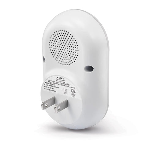 VTech BC8113 V-Hush Plug Sleep Training Soother with 40 Stories/Songs/Sounds & Record Your Voice, Bluetooth Speaker,
