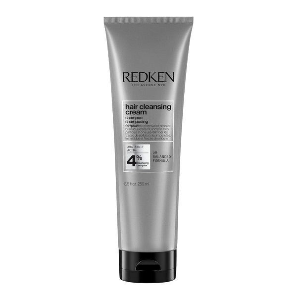 Redken Detox Hair Cleansing Cream - Clarifying Shampoo for All Hair Types, Removes Buildup and Strengthens Hair Cuticle
