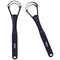 Tongue Scraper for Adults and Kids, Stainless Steel Metal Plaque Cleaner for Fresh Breath