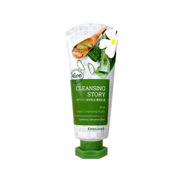Natural Facial Deep Foam Cleansing - Aloe by Cleansing Story