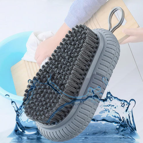 2 Pack Cleaning Scrub Brush for Laundry Carpet - Laundry Brush for Stains on Clothes, Scrub Brushes for Cleaning