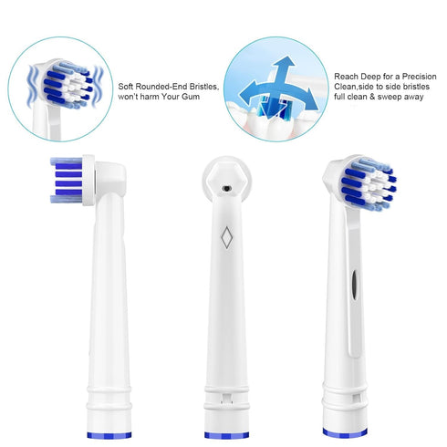 Replacement Toothbrush Heads for Oral B Braun, 16 Pack Professional Electric Brush Heads for Various Models