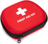 First Aid Hard Case, Empty EVA Hard Red Medical Bag for Home Health, First Emergency Responder Camping Outdoors