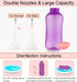 Portable Hand-held Personal Health Vaginal Washing Container, Travel Urinal Spray Scrubber for Vulva and Anus Cleaning