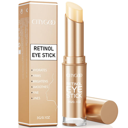 Retinol Eye Stick with Collagen, Hyaluronic Acid for Dark Circles, Wrinkles in 3-4 Weeks, Under Eye Cream Anti Aging