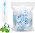 Xosjska 50 Pack Packaged 5-in-1 Individually Disposable Travel toothbrushes with Toothpaste Portable Pre-Pasted Travel