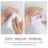 SINLAND Microfiber Face Cloths, Reusable Makeup Remover Washcloths for Sensitive Skin (6 Pack, White)