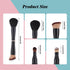 4 in-1 Makeup Brush Set - Foundation, Blush, Eyeshadow, Concealer Brush, All-in-One Travel Makeup Brushes