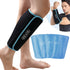 REVIX Shin Splint Ice Pack, Reusable Leg Ice Pack Wrap for Cold Therapy, Compression Sleeve for Leg Pain Relief Support