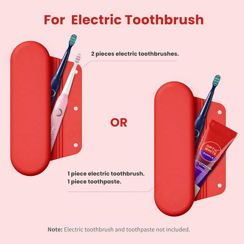 Silicone Electric Toothbrush Travel Case, Manual Toothbrush Travel Cover for Men and Women,Toothbrush Holder