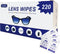 icepac Lens Wipes for Eyeglasses - 220 Pre-Moistened Individual Wrapped Eye Glasses Cleaning