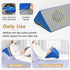 Support23.6" Bed Wedge Pillow for Sleeping Seniors Incline Triangle Pillow Adults Post Surgery Back Support Bedsore