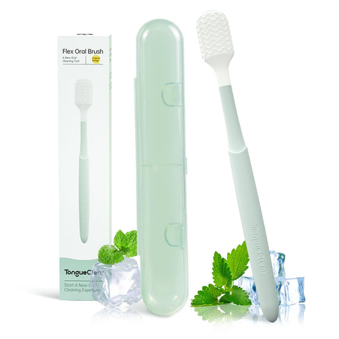 Oral Mucosal Cleaner | Silicon Oral Care Cleaner | Gum Massager with Air Bag (1 pc)