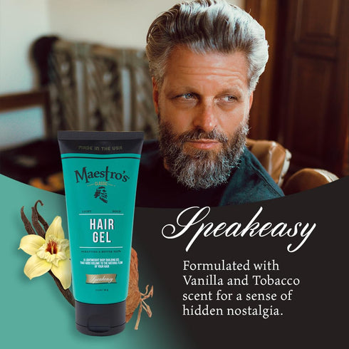 Maestro's Classic Hair Gel, Speakeasy Blend, 3.4 Ounce