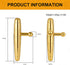 T-Bar Trigger Point Massager Tool - Copper Deep Tissue Massage Tool, Witha Small Massage Pen, for Neck Shoulder Back