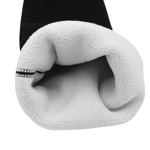 JUMISEE Men Women Warm Fleece Lined Knee Brace Leg Warmer Thermal Full Leg Sleeve Knee Support for Arthritis Pain