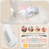 Hwocw 6 15 Neck Massager, Upgraded Neck Massager with Heat, Instant Necks Relief, Wireless Back Massagers with Modes