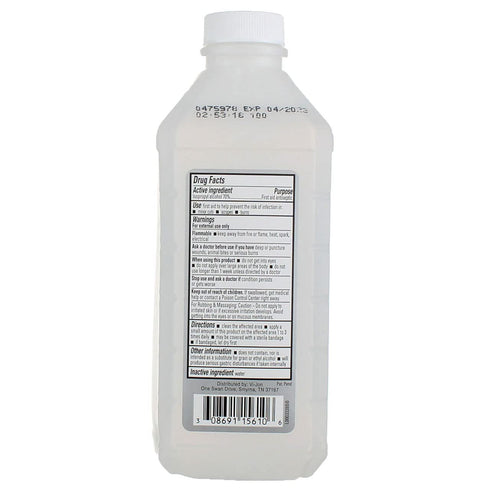 Swan 70 192 Oz Isopropyl Alcohol First Aid Antiseptic, Clear, Fl
