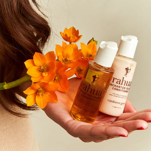 Rahua Enchanted Island Shampoo - 2 Fl Oz Nourishing Shampoo for All Hair Types, Men and Women, Infused with Natural
